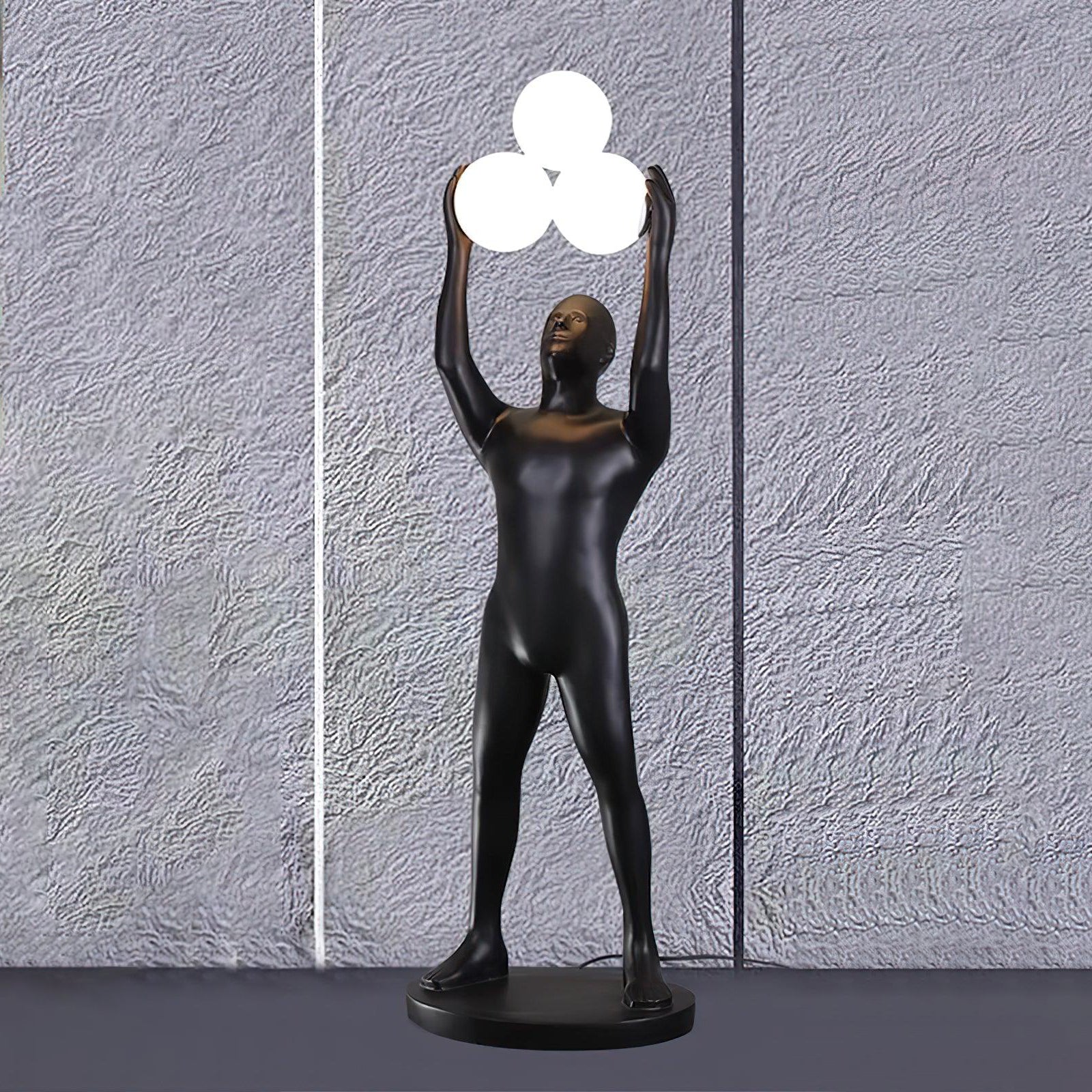 Enlightened Figure Sculptor Floor Lamp Floor lamp