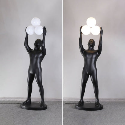 Enlightened Figure Sculptor Floor Lamp Floor lamp