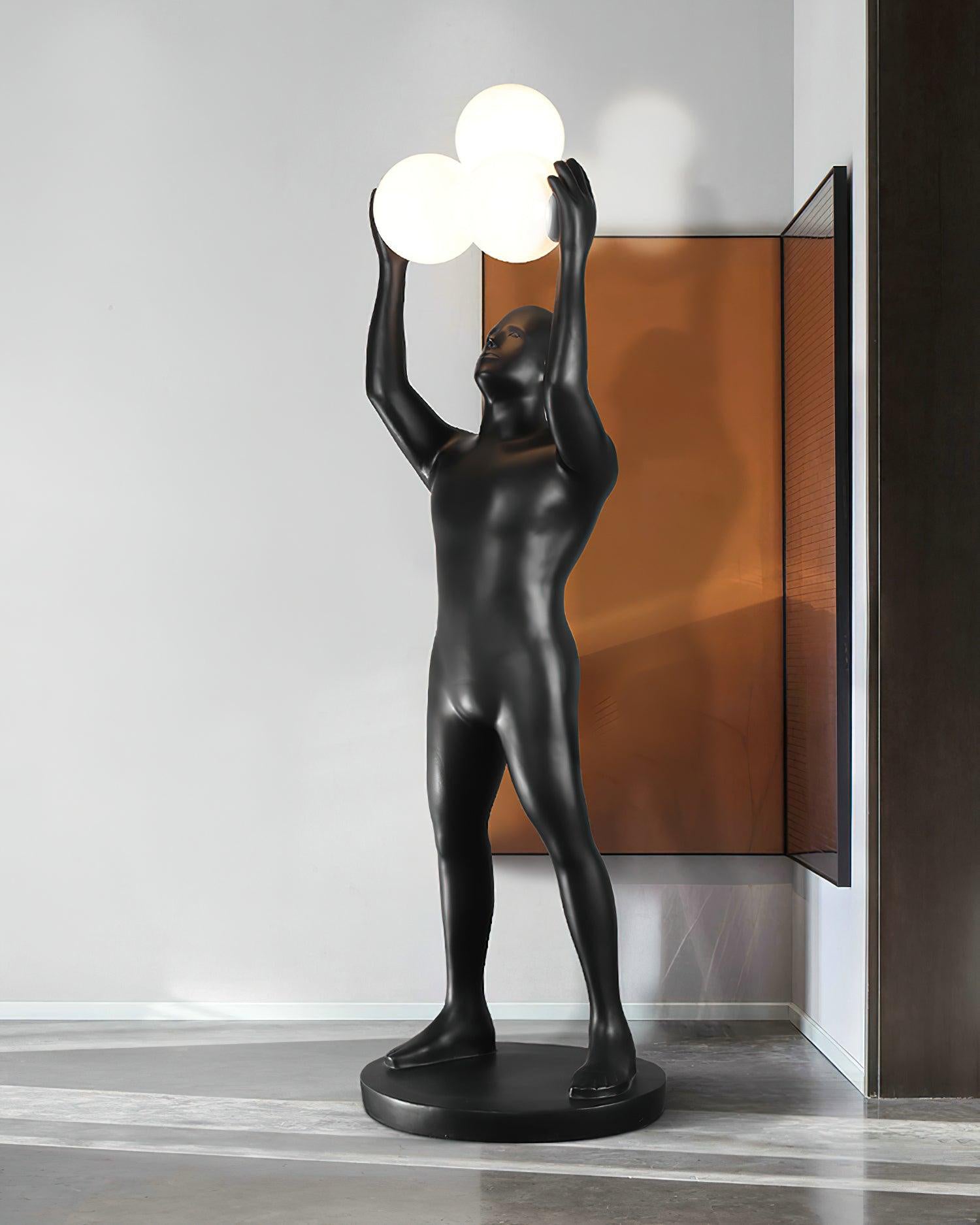 Enlightened Figure Sculptor Floor Lamp Floor lamp