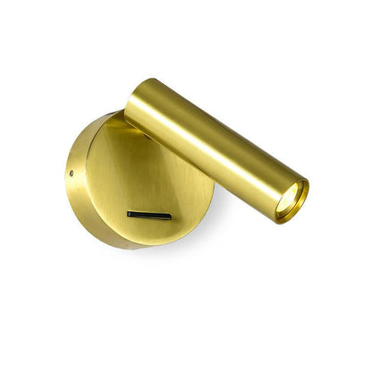 Reading LED Bedroom Wall Lamp Dia 3.1″ x H 4.3″ / Dia 8cm x H 11cm / Copper / Warm Light Wall lamp