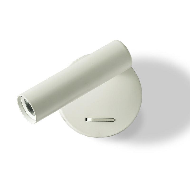 Reading LED Bedroom Wall Lamp Dia 3.1″ x H 4.3″ / Dia 8cm x H 11cm / White / Warm Light Wall lamp