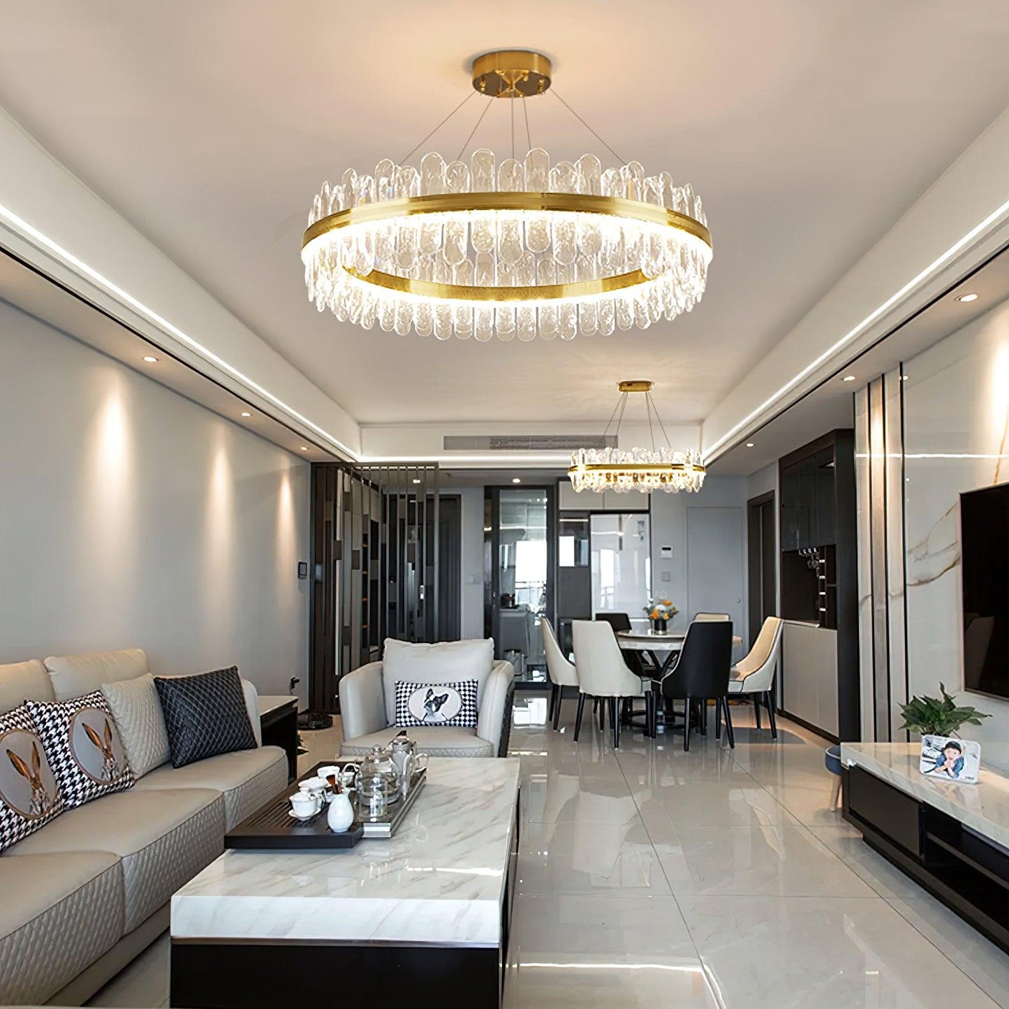 Enos Crystal Chandelier Chandelier