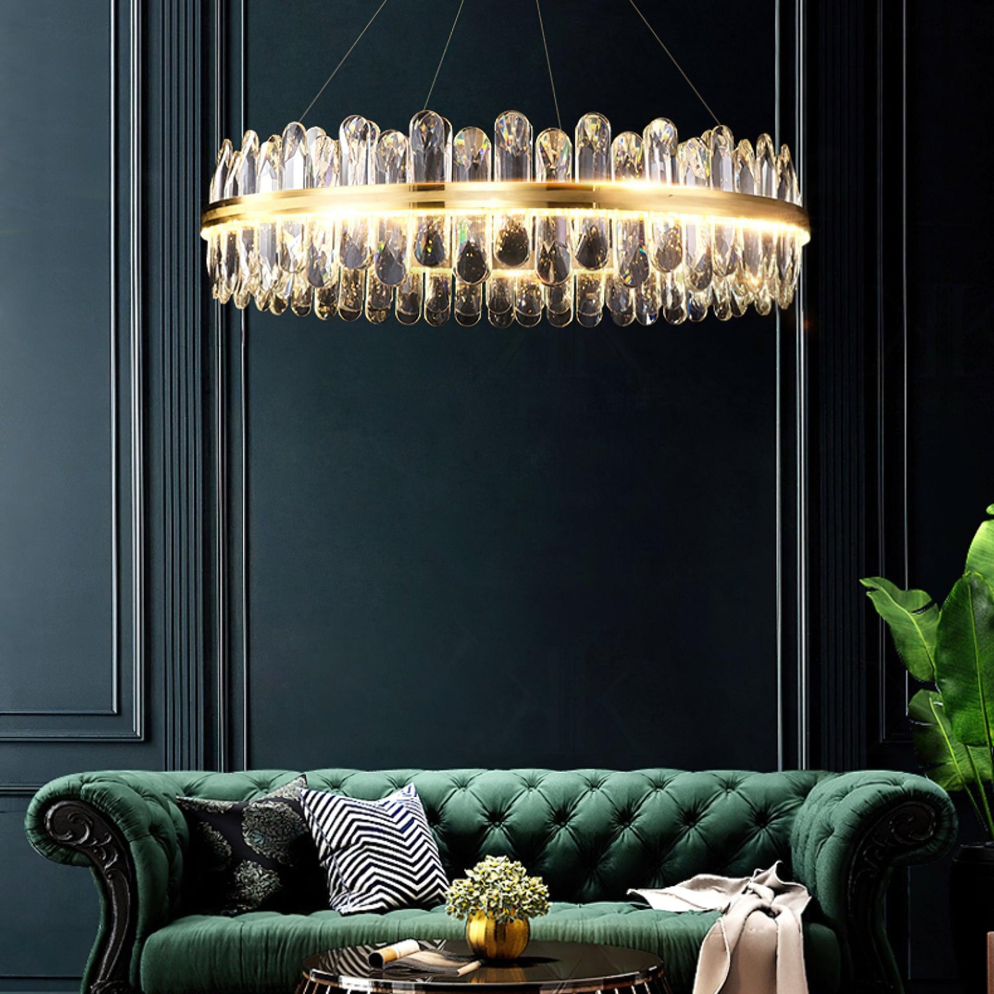 Enos Crystal Chandelier Chandelier