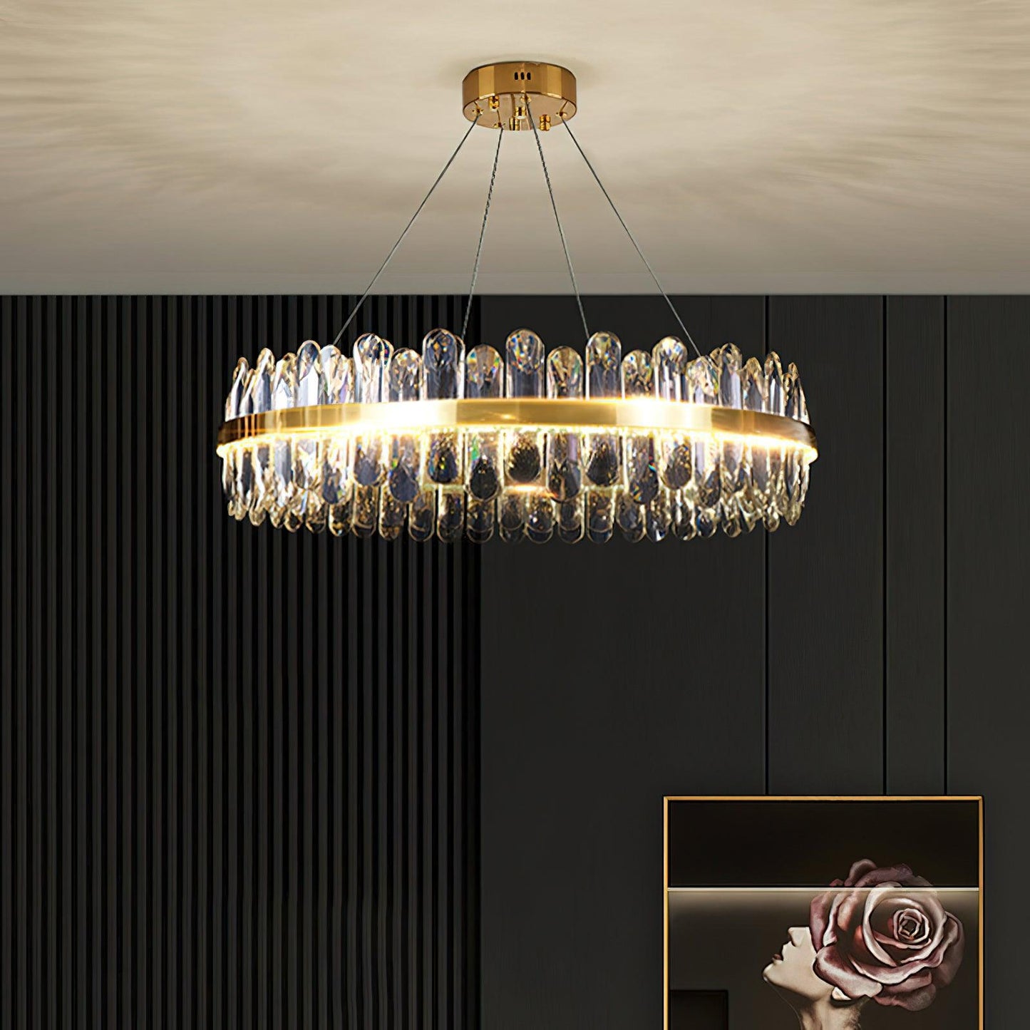 Enos Crystal Chandelier Chandelier