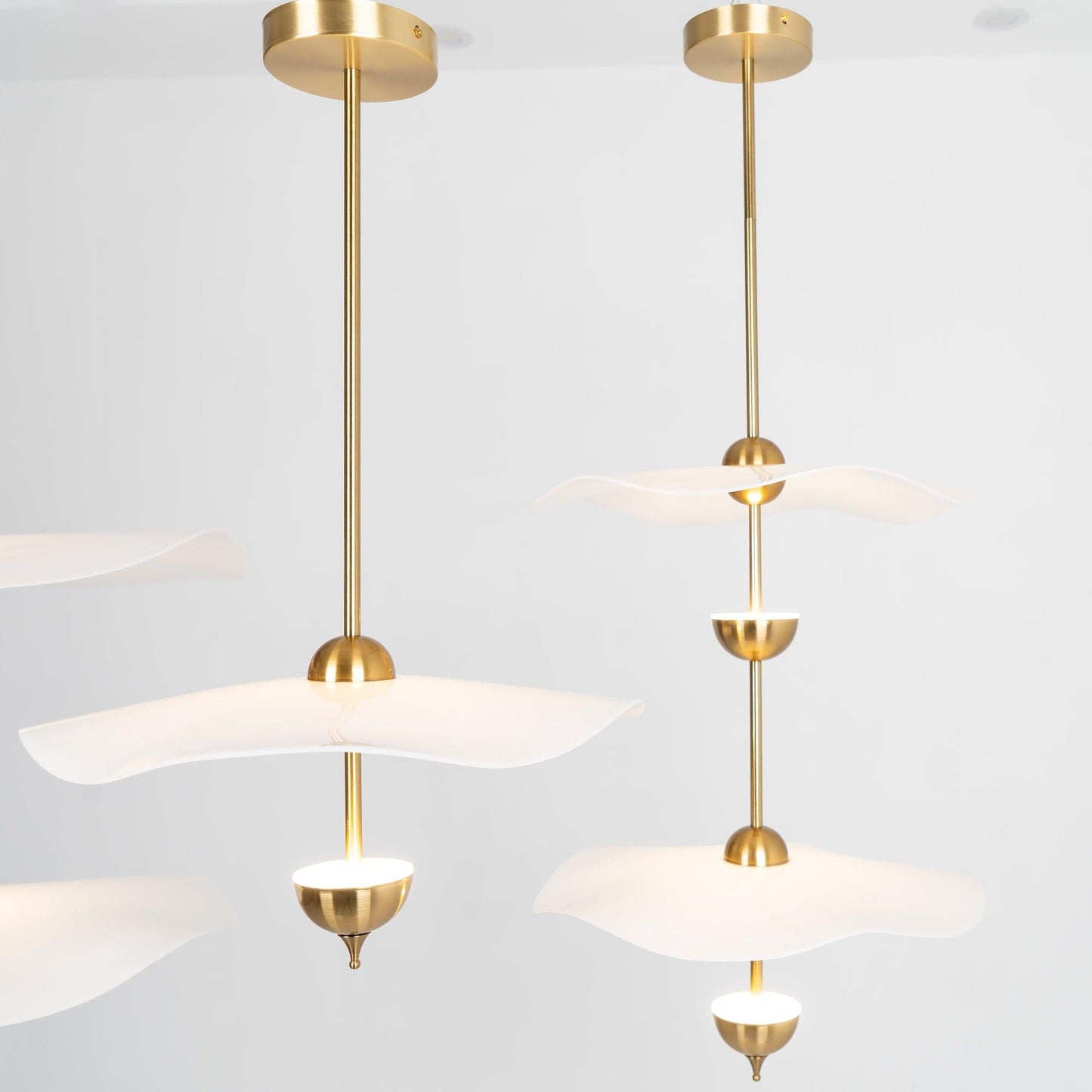 Envolee Double Biscuit Pendant Light Pendant light
