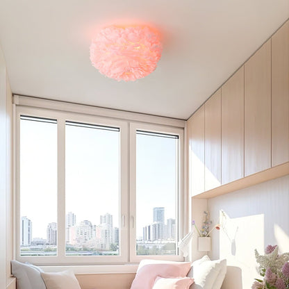 Feathered Ceiling Lamp Ceiling lamp