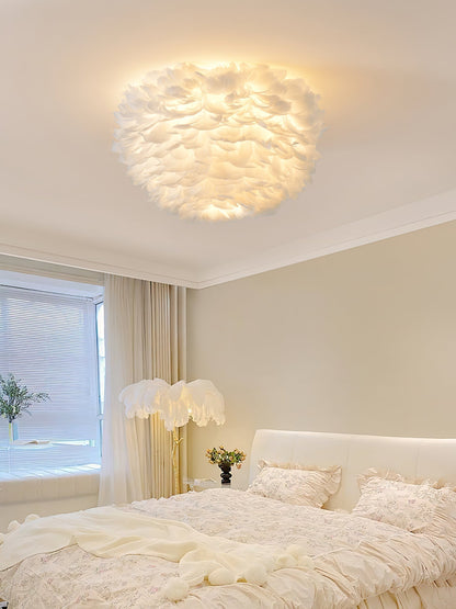 Feathered Ceiling Lamp Ceiling lamp