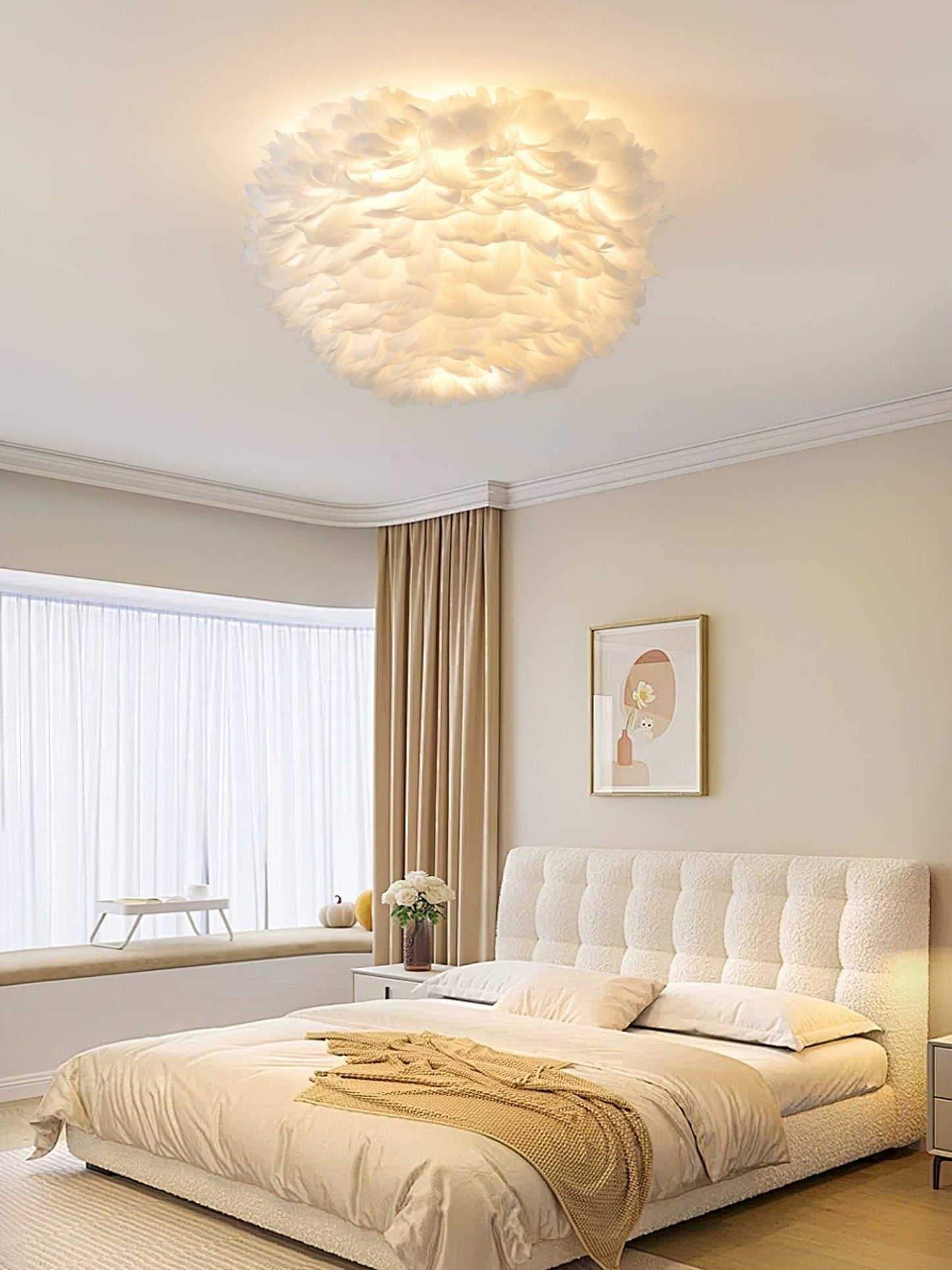 Feathered Ceiling Lamp Ceiling lamp
