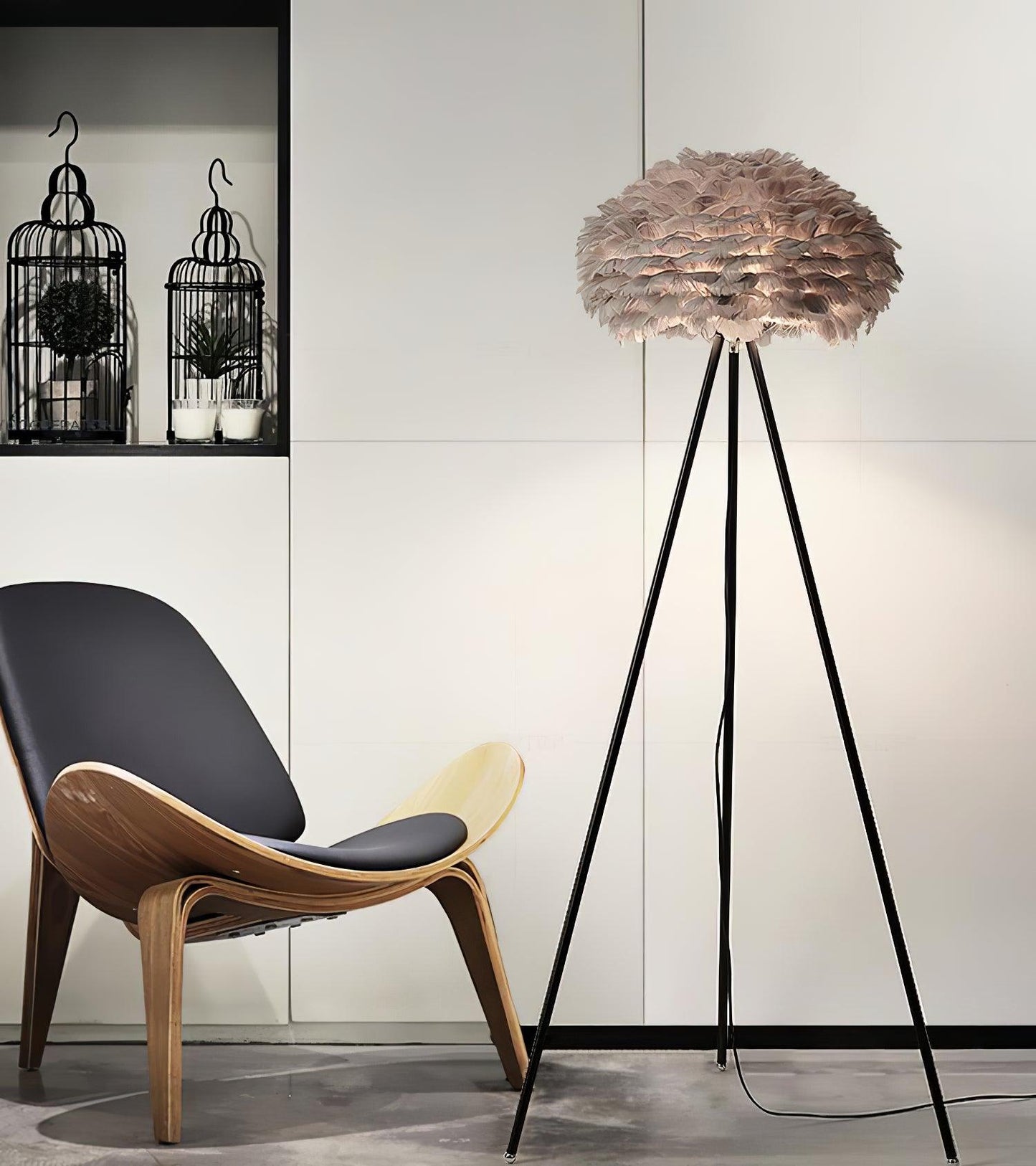 Eos Feather Floor Lamp Floor lamp