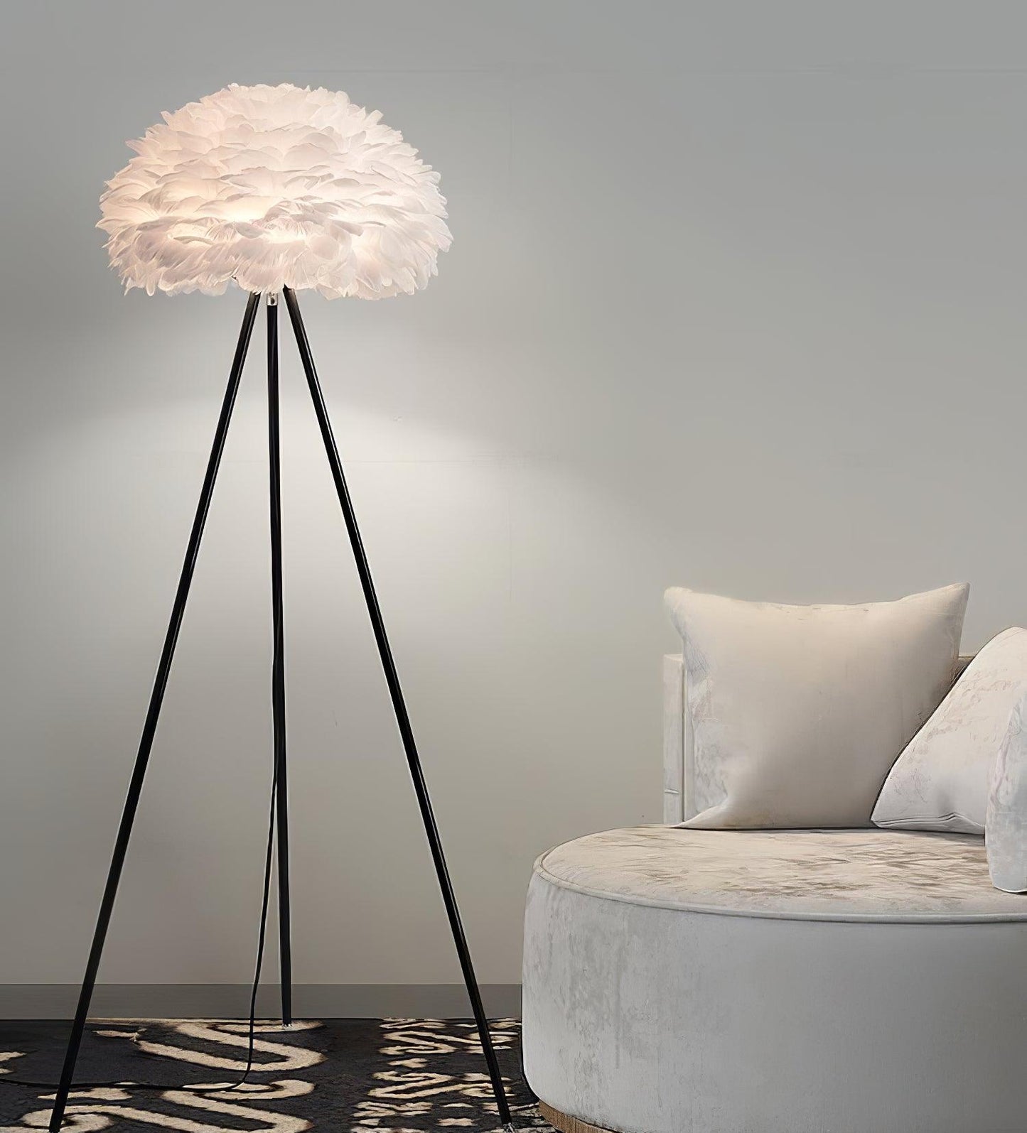 Eos Feather Floor Lamp Floor lamp