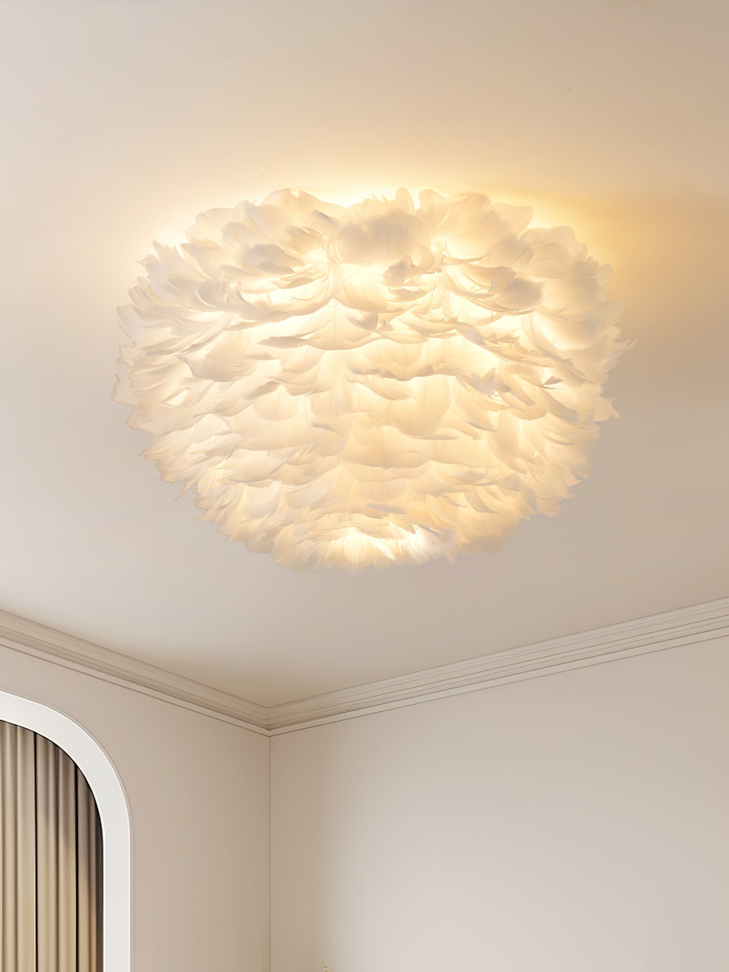 Feathered Ceiling Lamp Ceiling lamp
