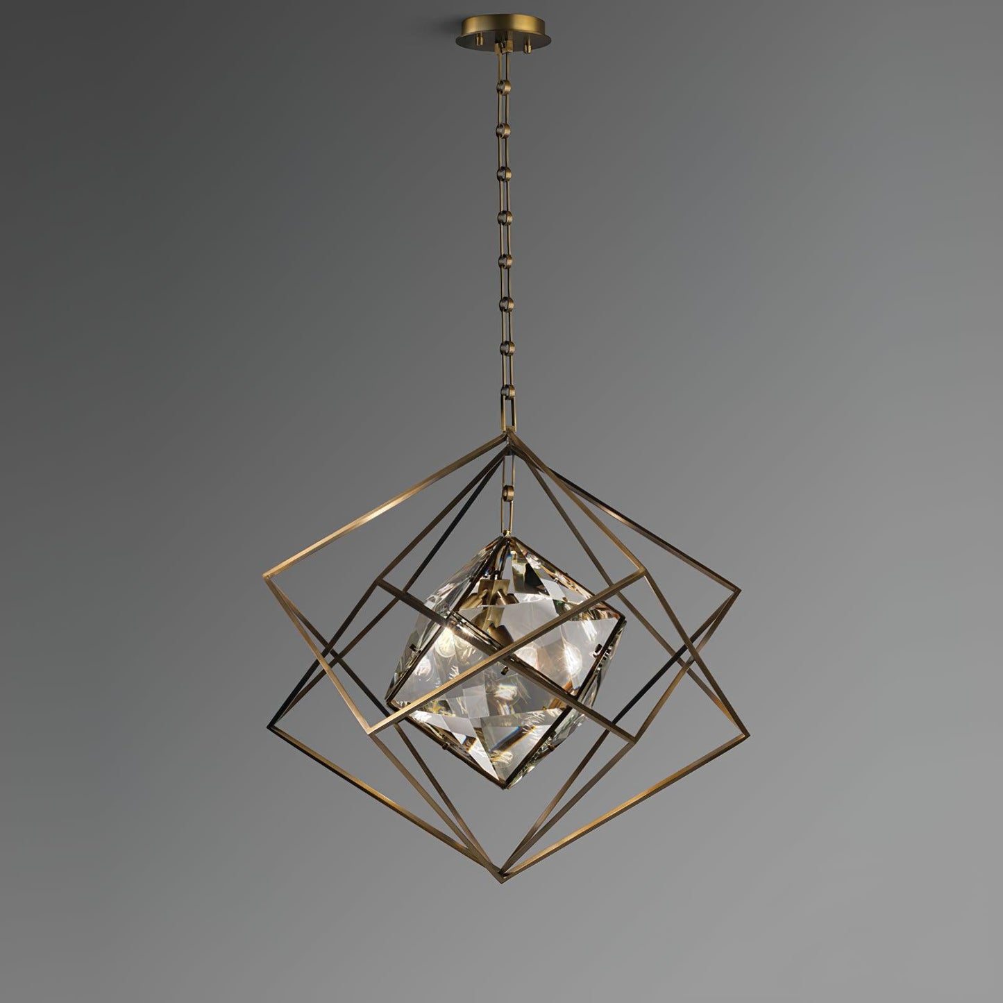 Epic Pendant Light Dia 12.8″ x H 12.8″ / Dia 32.5cm x H 32.5cm / Brass Pendant light
