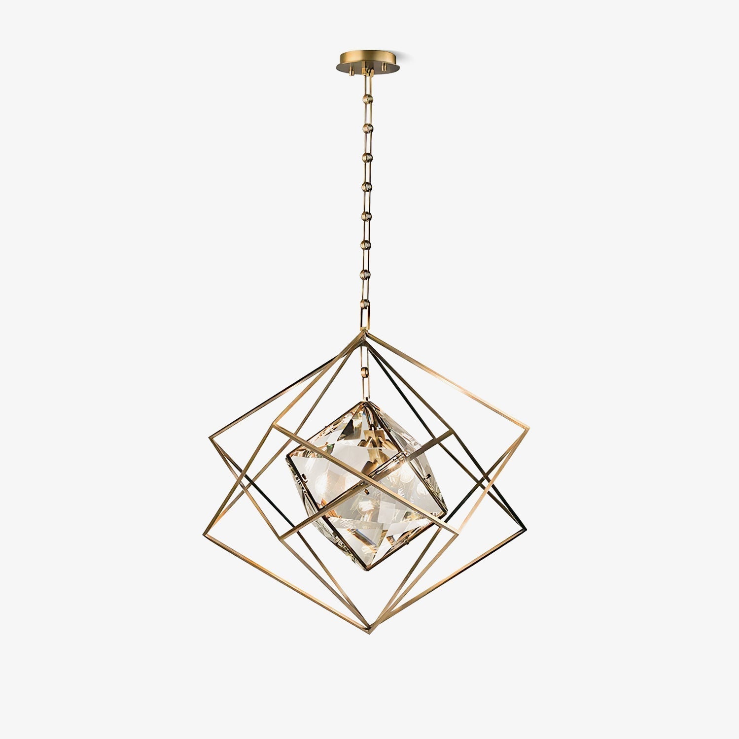 Epic Pendant Light Dia 12.8″ x H 12.8″ / Dia 32.5cm x H 32.5cm / Brass Pendant light