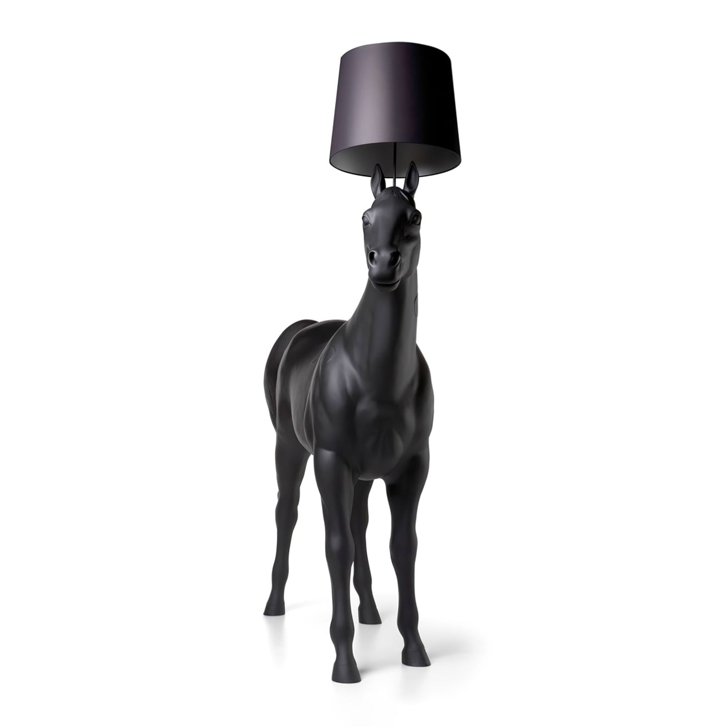 Equine Majesty Floor Lamp L 61’’ x W 16.5’’ x H 70.9’’ / Black / US Plug Floor lamp