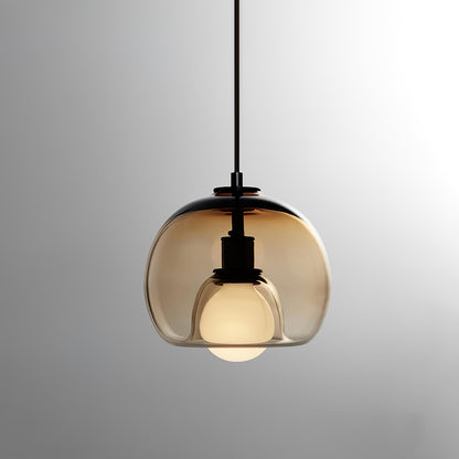 Eres Pendant Light ? 9.8’’ / Dia 25cm / Cognac color Pendant light