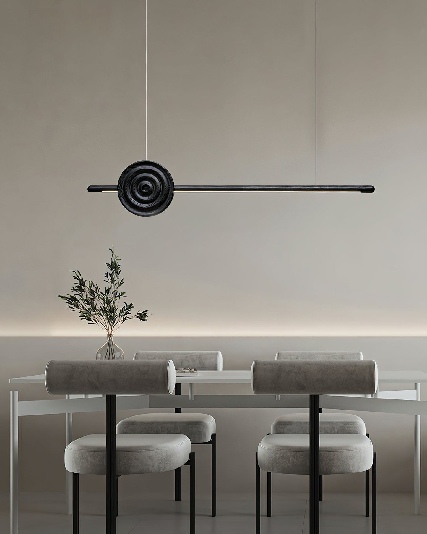 Erhu Wood Chandelier Chandelier