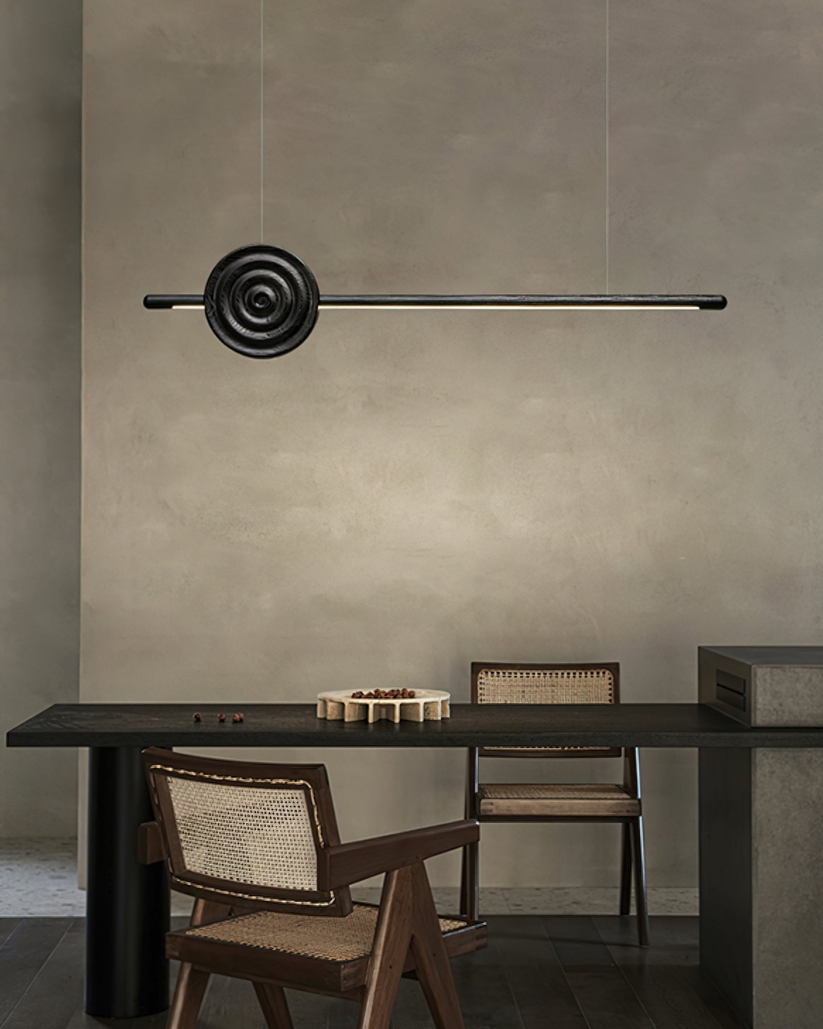 Erhu Wood Chandelier Chandelier