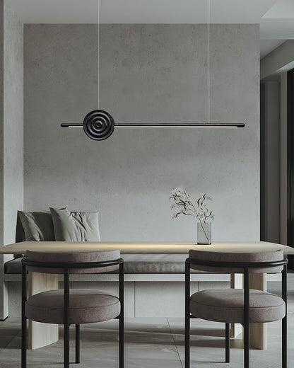 Erhu Wood Chandelier Chandelier
