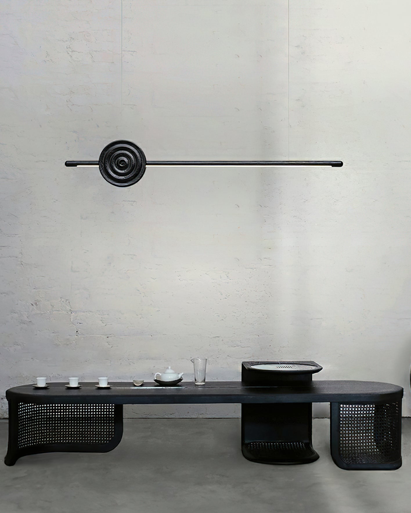 Erhu Wood Chandelier Chandelier