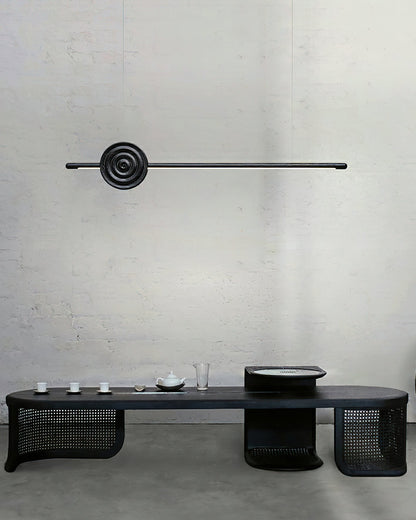 Erhu Wood Chandelier Chandelier
