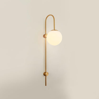 Erikson Sconce Dia 5.9″ x H 27.6″ / Dia 15cm x H 70cm / Gold Wall lamp