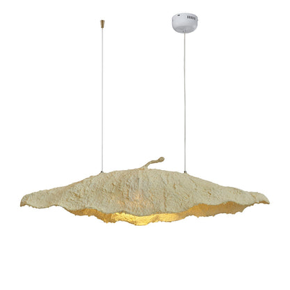 Etaias Pendant Lamp L 53.1″ x W 11.4″ x H 7.9″ / L 135cm x W 29cm x H 20cm / Beige / Warm Light Pendant light
