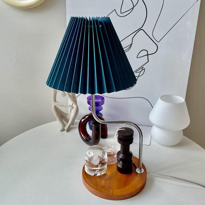 Eterna TL Table Lamp Dia 9.1″ x H 17.7″ / Dia 23cm x H 45cm / Dark blue / US Plug Table lamp