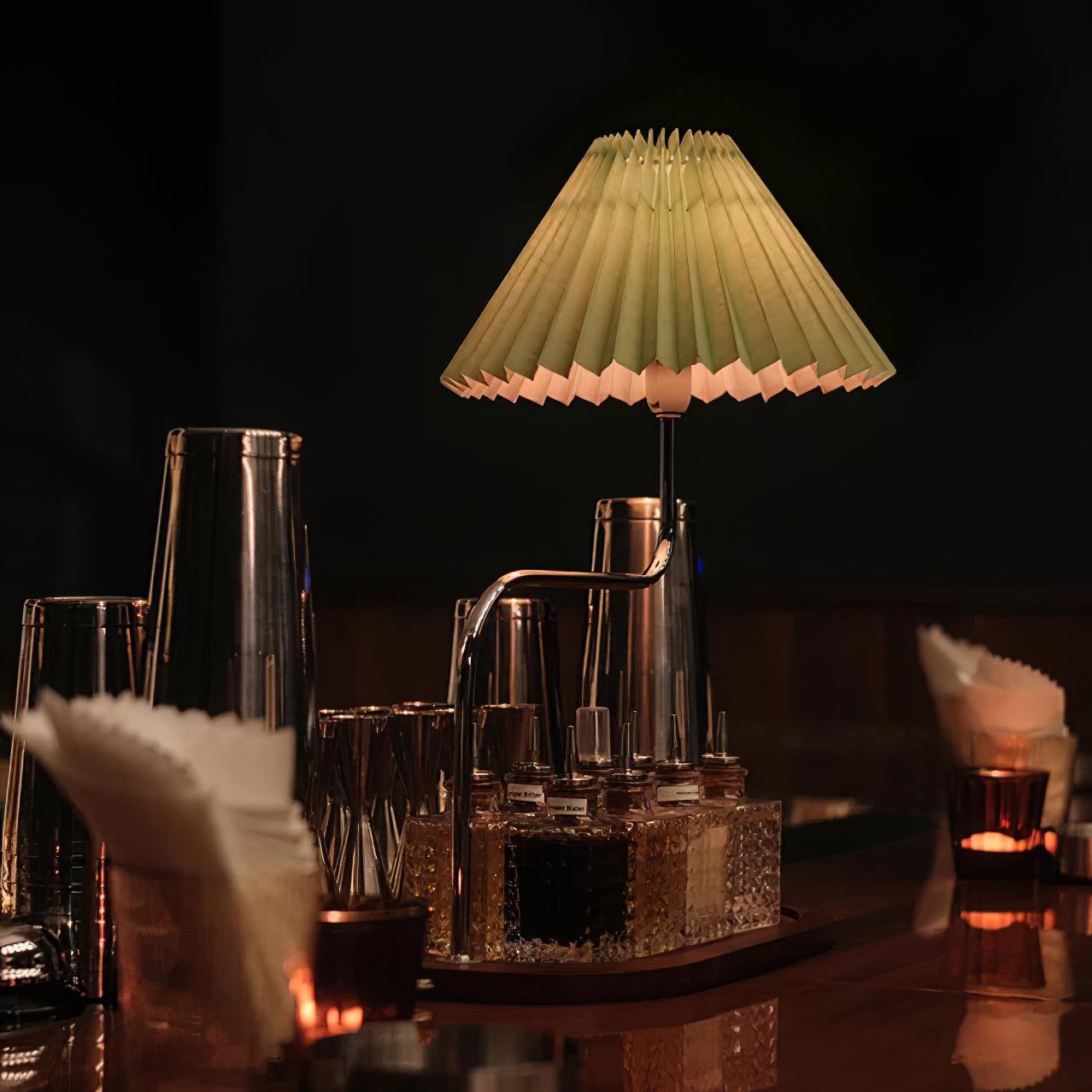 Eterna TL Table Lamp Dia 13.7″ x H 17.7″ / Dia 35cm x H 45cm / Green / US Plug Table lamp