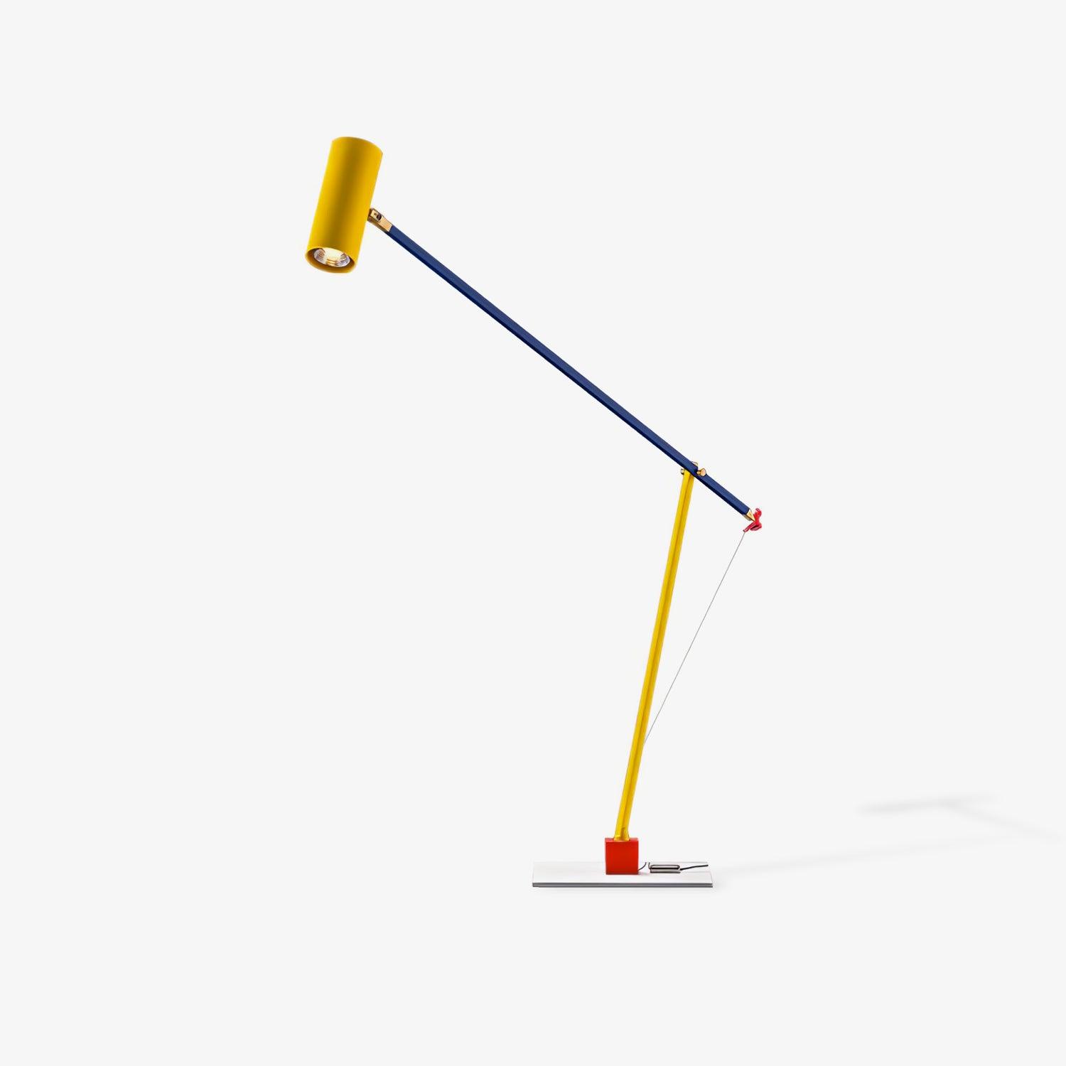 Ettorino Table Lamp Dia 29.5″ x H 37.4″ / Dia 75cm x H 95cm / Red & Yellow & Blue / US Plug Table lamp