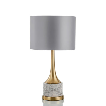 Expino Table Lamp Dia 13.4″ x H 25.2″ / Dia 34cm x H 64cm / Gold & Grey / US plug Table lamp