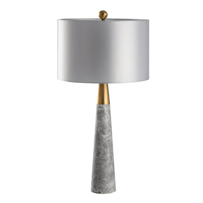 Expino Table Lamp Dia 14.9″ x H 27.6″ / Dia 38cm x H 70cm / Gold & Grey / US plug Table lamp