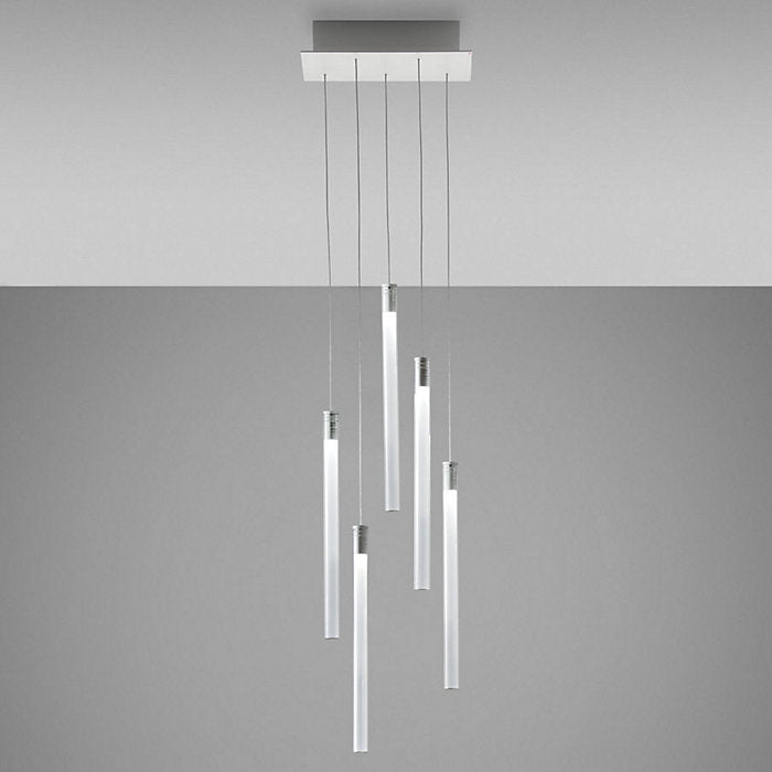 Tooby Rectangular LED Multi-Light Pendant