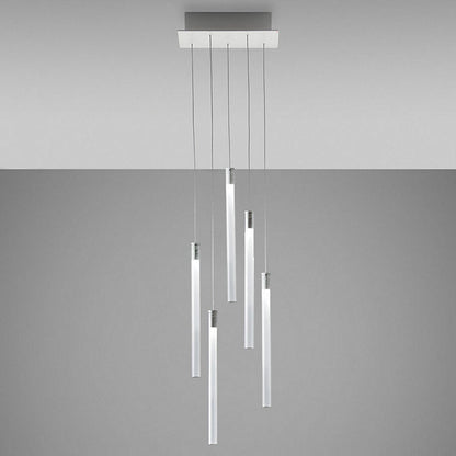 Tooby Rectangular LED Multi-Light Pendant