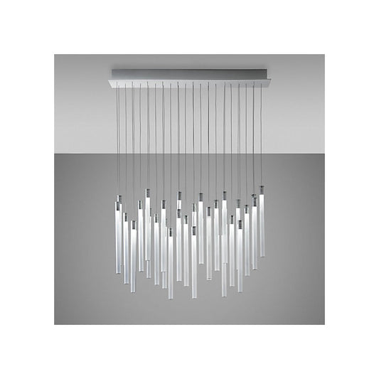 Tooby 30 Light Rectangular Multispot Pendant