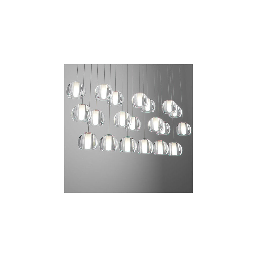 Beluga Multispot 20-Light Rectangular Pendant