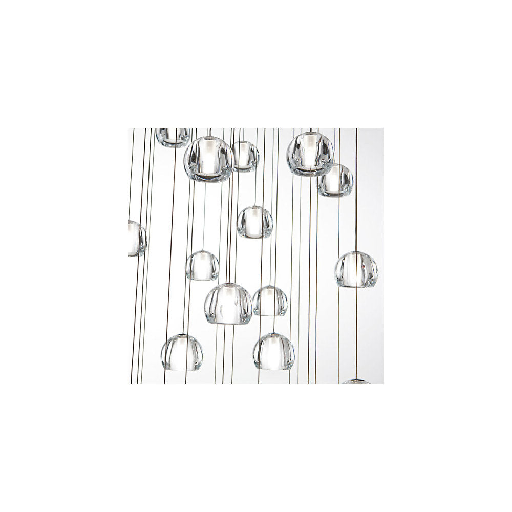 Beluga Multispot 20-Light Rectangular Pendant