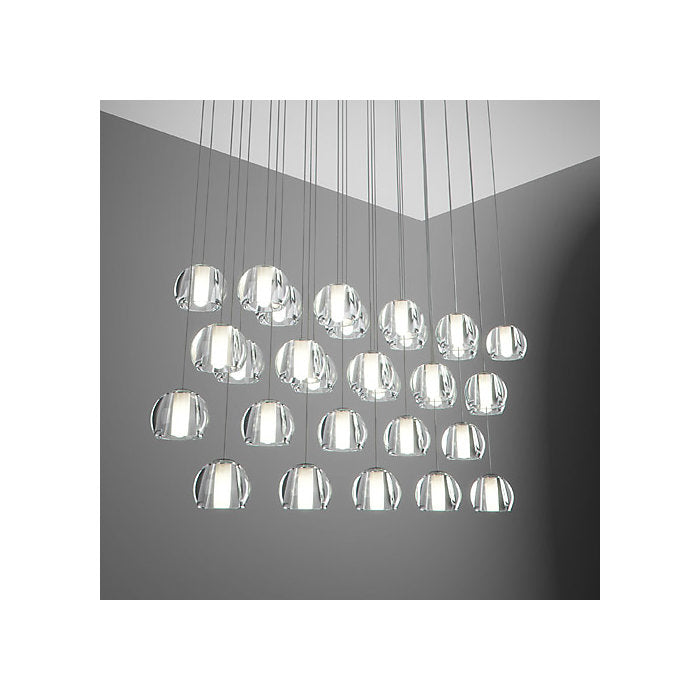 Beluga Multispot 30-Light Rectangular Pendant