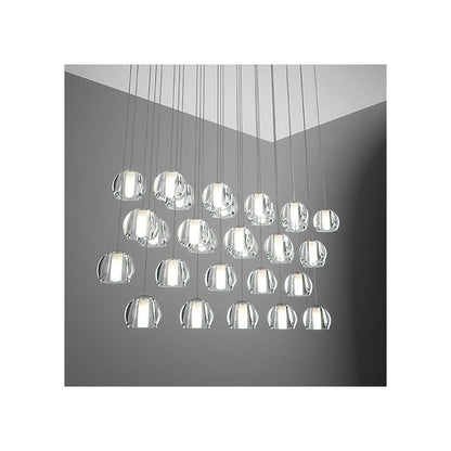 Beluga Multispot 30-Light Rectangular Pendant
