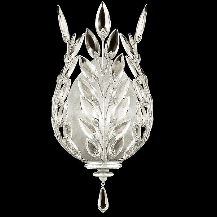 Crystal Laurel Wall Sconce