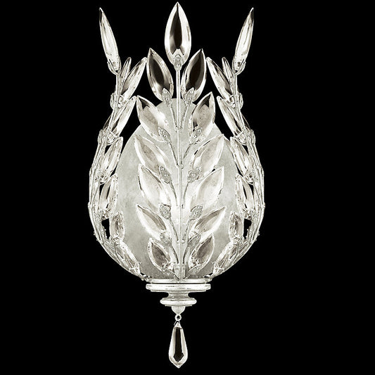 Crystal Laurel Wall Sconce