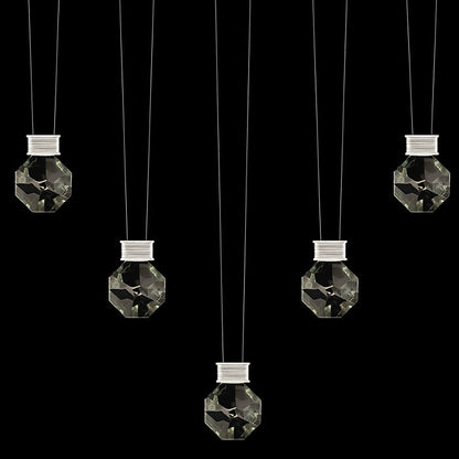 Aria Octagon Multi Light LED Linear Pendant