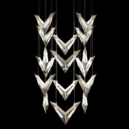 Blade LED Multi-Light Pendant