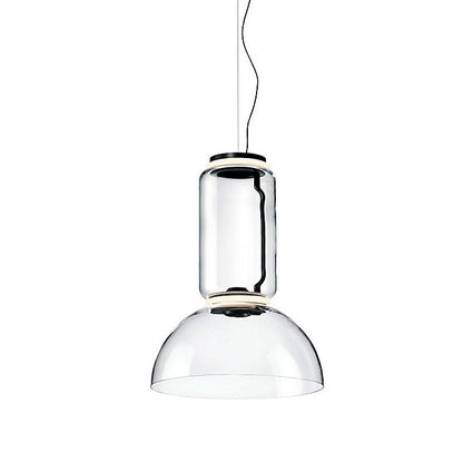 Noctambule Low Cylinder and Bowl LED Pendant