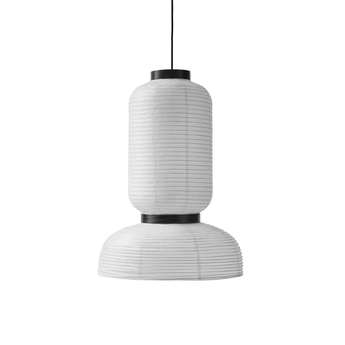 Rice Paper Lantern Pendant lamp JH3 ? 17.7″ x H 25.6″ / Dia 45cm x H 65cm / White Pendant light