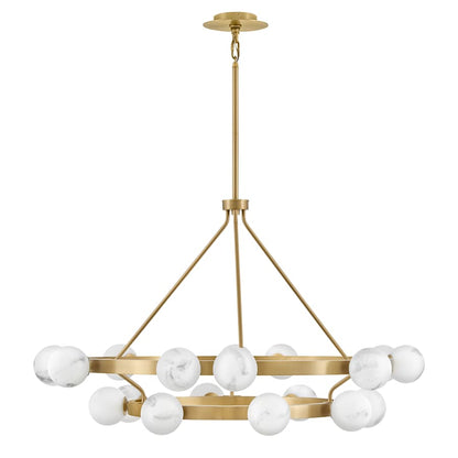 Fredrick Ramond Selene 18 Light 48" Wide Ring Chandelier