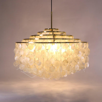 Round Shell Chandelier Chandelier