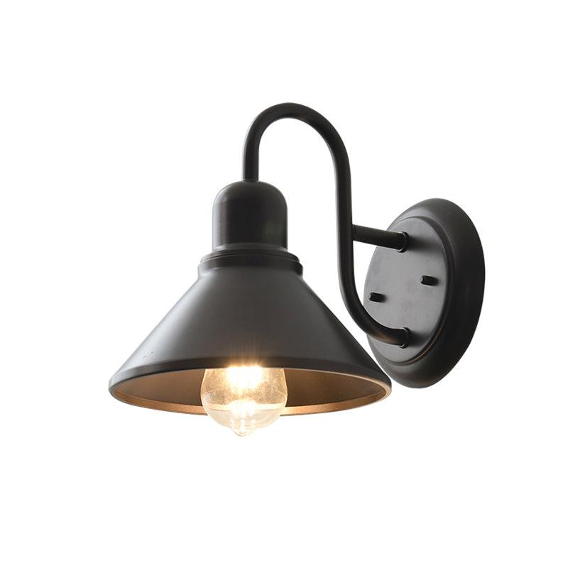 Fable Outdoor Wall Lamp Dia 8.3″ x W 9.8″ x H 9.4″ / Dia 21cm x W 25cm x H 24cm / Coffee gold Outdoor Lighting
