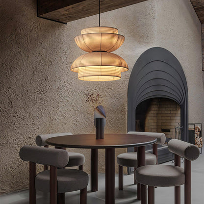 Fabric Art Hanging Lamp Pendant light