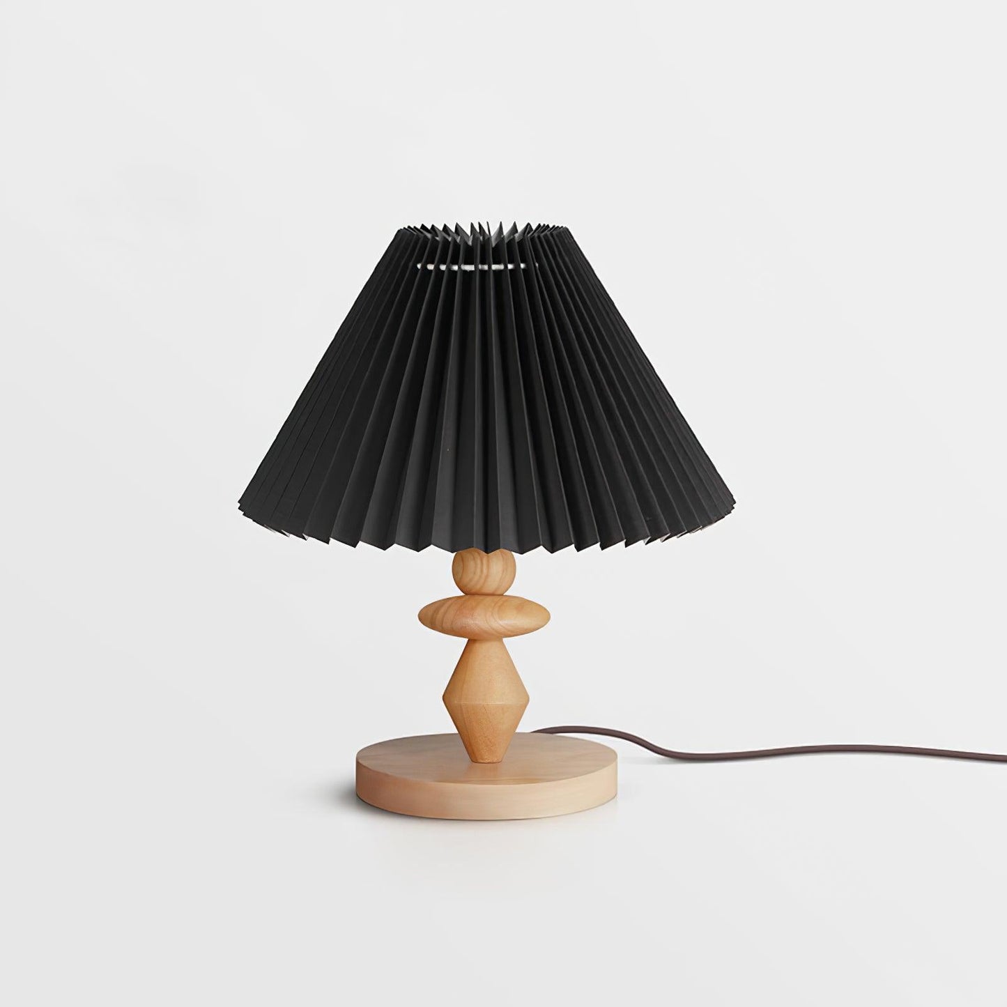 Facet Table Lamp Model D Dia 11″ x H 11.8″ / Dia 28cm x H 30cm / Black Table lamp