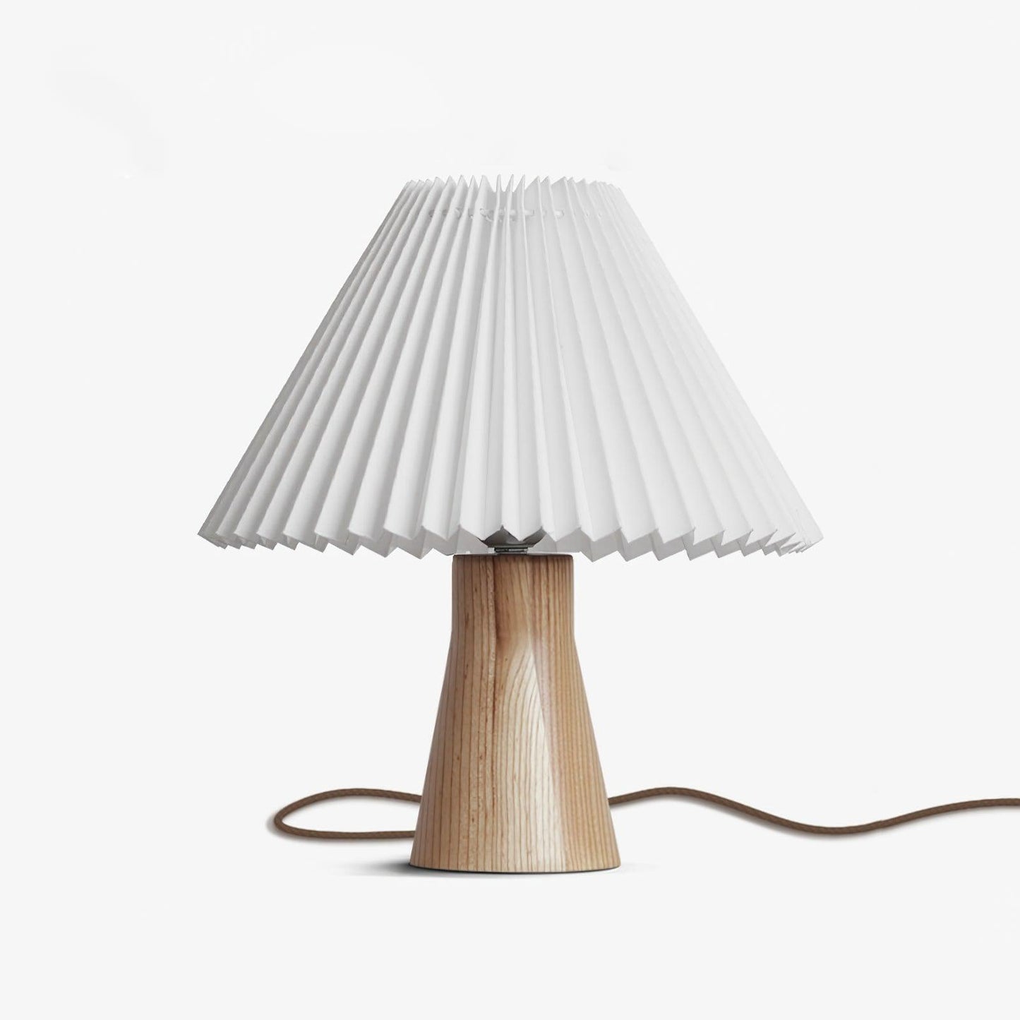 Facet Table Lamp Model C Dia 11″ x H 12″ / Dia 28cm x H 30.5cm / White Table lamp